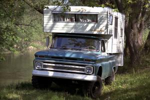Chevrolet K20 Fleetside Pickup with Camper '1965